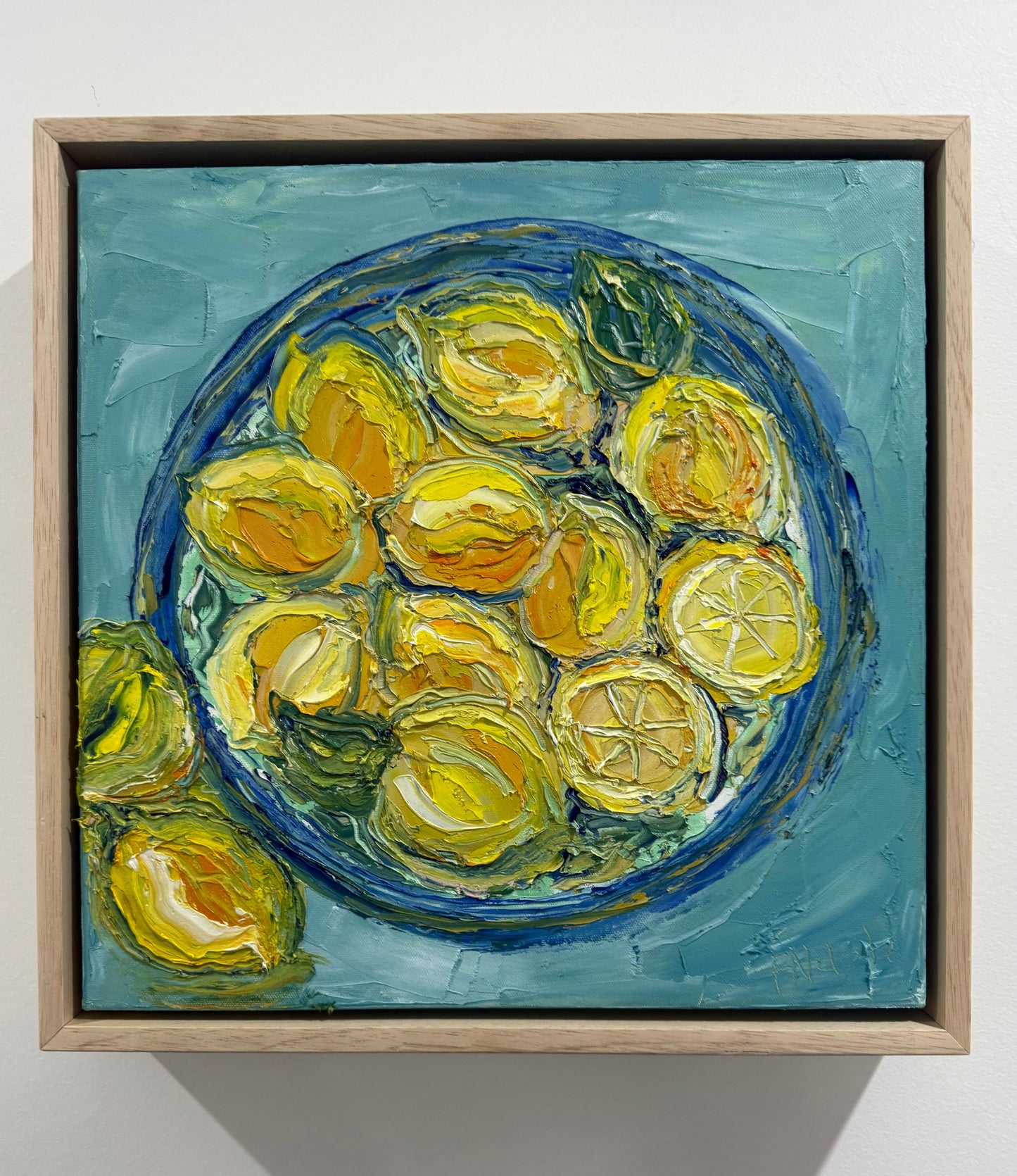 Lemons in a Bowl (SOLD)