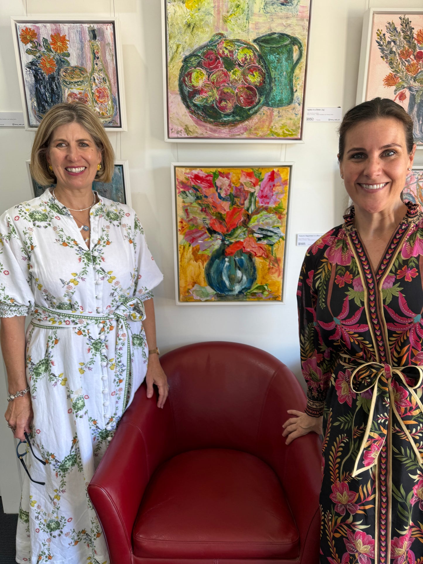 Autumn Happiness in a Blue Vase (SOLD)