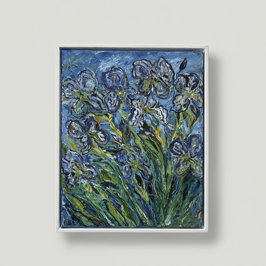 Irises in the Breeze