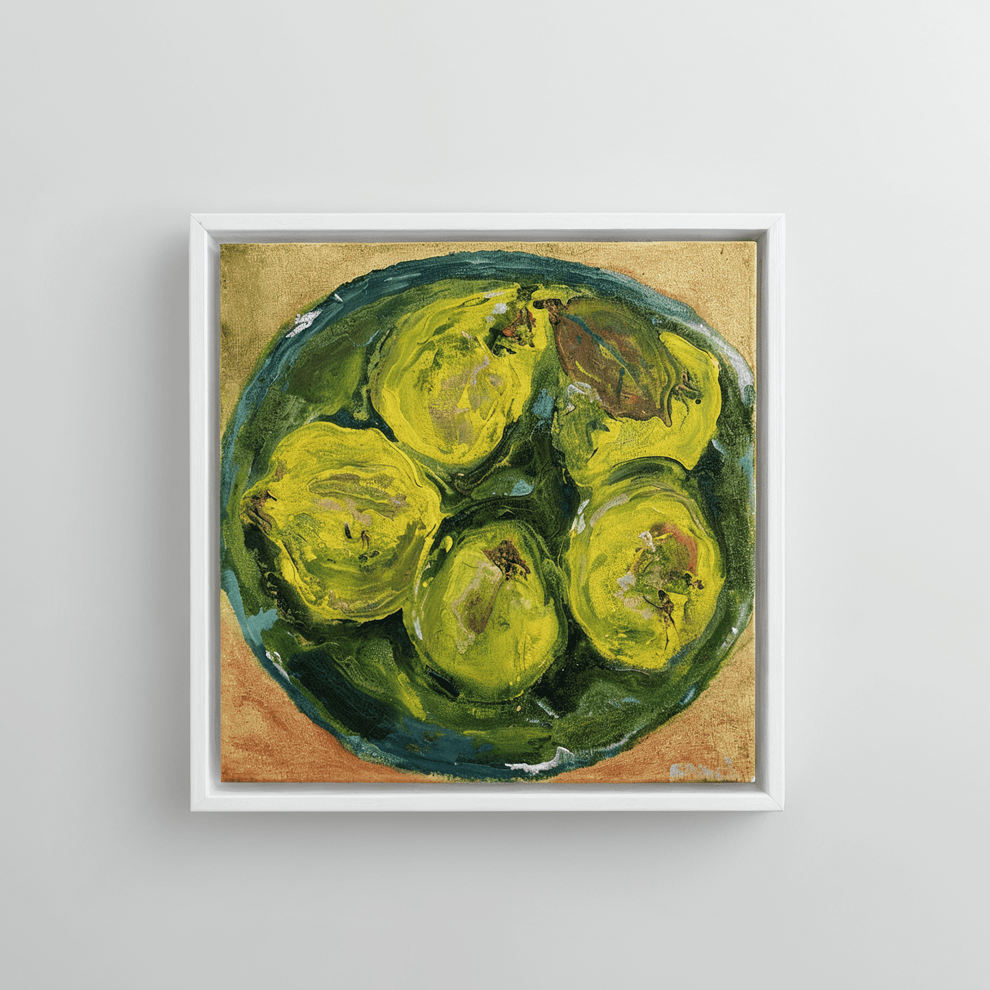 Quinces in a Green Bowl